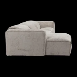 Hoeksalon GASTON Greige Longchair Links B311