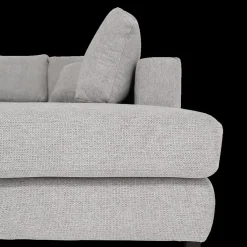 Hoeksalon GRANADA Longchair Rechts Grijs