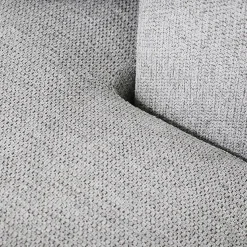 Hoeksalon GRANADA Longchair Links Grijs