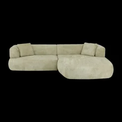 Hoeksalon HAZARD Papyrus Longchair Rechts B310