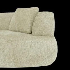 Hoeksalon HAZARD Papyrus Longchair Links B310