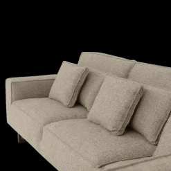 Hoeksalon KIRUNA Hoek Rechts Taupe B289