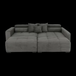 Hoeksalon LORETO Donkergrijs B283-L231