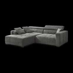 Hoeksalon LORETO Donkergrijs B283-L231