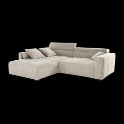 Hoeksalon LORETO Taupe B283-L231