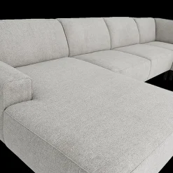 Hoeksalon MATEO Longchair Links Grijs