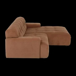 Hoeksalon MODEST Longchair Rechts Storm