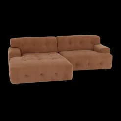 Hoeksalon MODEST Longchair Links Storm