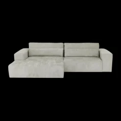 Hoeksalon ODILON Naturel Longchair Links B302