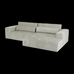 Hoeksalon ODILON Naturel Longchair Rechts B302