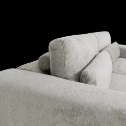 Hoeksalon ODILON Naturel Longchair Rechts B302