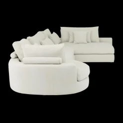 Hoeksalon OTILIA Beige Longchair XL Rechts B359