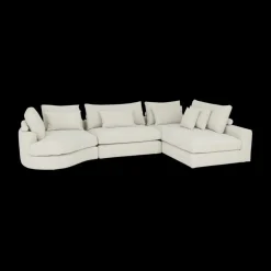 Hoeksalon OTILIA Beige Longchair XL Rechts B359