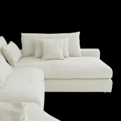 Hoeksalon OTILIA Beige Longchair XL Rechts B359