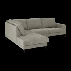 Hoeksalon PADUA Taupe Longchair Links B262