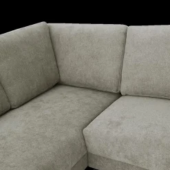 Hoeksalon PADUA Taupe Longchair Links B262