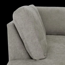 Hoeksalon PADUA Taupe Longchair Links B262