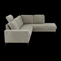 Hoeksalon PADUA Taupe Longchair Rechts B262