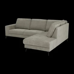 Hoeksalon PADUA Taupe Longchair Rechts B262