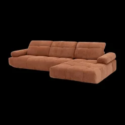 Hoeksalon PIERROT Longchair Rechts Coral B324