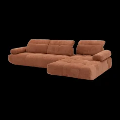 Hoeksalon PIERROT Longchair Rechts Coral B324