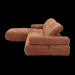 Hoeksalon PIERROT Longchair Links Coral B324