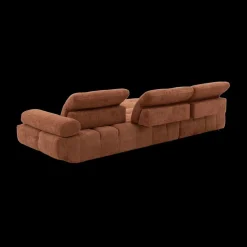 Hoeksalon PIERROT Longchair Links Coral B324