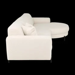 Hoeksalon SELMA Longchair Rechts Beige