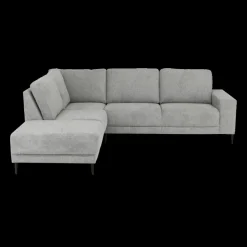 Hoeksalon SEVILLA Longchair Links Dolphin Grijs