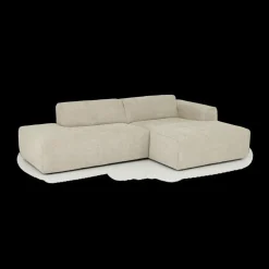Hoeksalon SMILE Longchair Rechts Anthology Beige B260