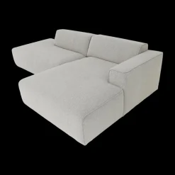 Hoeksalon SMILE Longchair Rechts Sneak Naturel