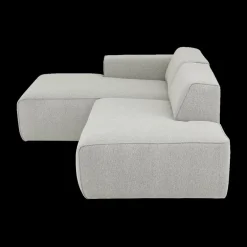 Hoeksalon SMILE Longchair Links Sneak Naturel