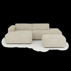 Hoeksalon SMILE Longchair Links Anthology Beige B260