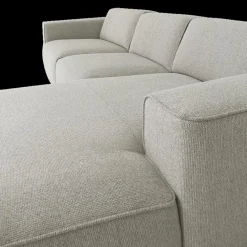 Hoeksalon SMILE Naturel B312-L161 Longchair Rechts