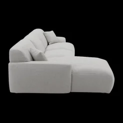 Hoeksalon TANGO Longchair Links Grijs B339