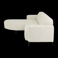 Hoeksalon THALIA Longchair Afgerond Links