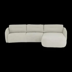 Hoeksalon UMBRIEL Longchair Rechts Beak Beige B343