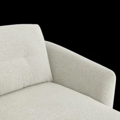 Hoeksalon UMBRIEL Longchair Rechts Beak Beige B343