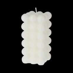 Kaars BALLS Bolletjesvorm Hoog Off White