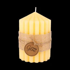 Kaars RIBBLE 10 Geel