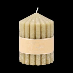 Kaars RIBBLE 10 Olijfgroen