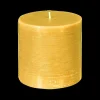 Kaars RUSTIC Cil. 7 Geel