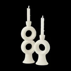 Kaarshouder SIMI Rond Steen Wit L