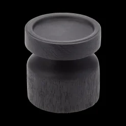 Kandelaar ROELOM Mango Zwart S