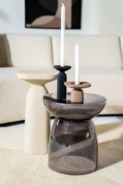 Kandelaar SQUER Alu Zwart M