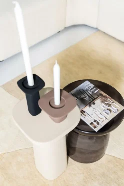 Kandelaar SQUER Alu Zwart M