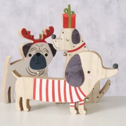 Kersthond BARNEY Hout Ass.