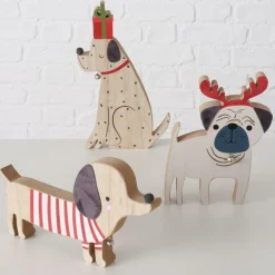 Kersthond BARNEY Hout Ass.