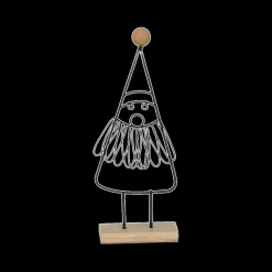 Kerstman NOELA L Met. Zwart