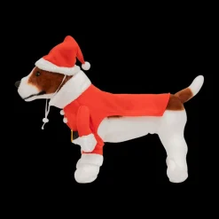 Kerstoutfit Hond HOLLY Rood/Wit
